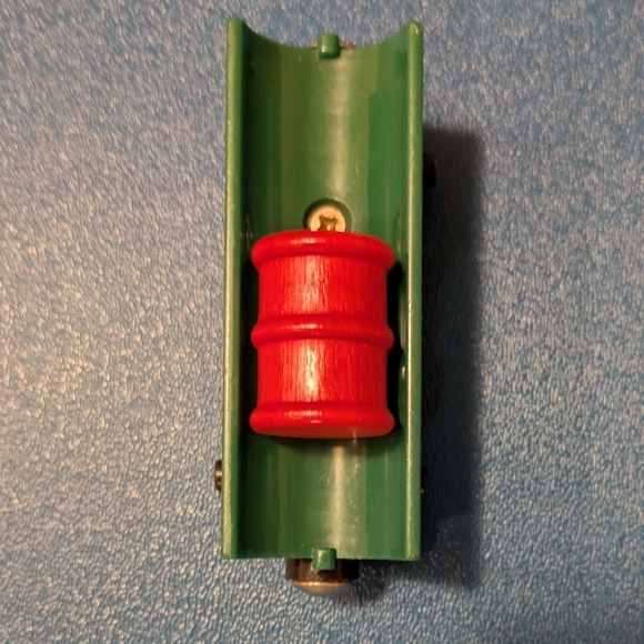 Barrel Car, Thomas & Friends Wooden Railway Train Tank Engine, Log Holder Toy - Picture 6 of 9